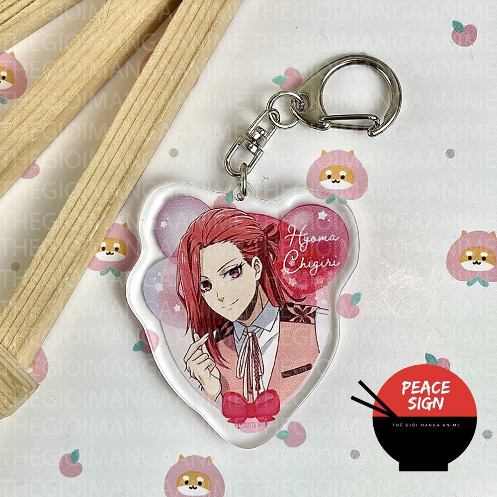 Móc khóa BLUE LOCK ver BÓNG BAY in hình anime chibi mica trong acrylic quà tặng dễ thương