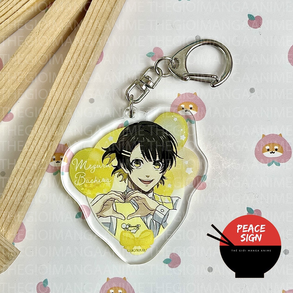 Móc khóa BLUE LOCK ver BÓNG BAY in hình anime chibi mica trong acrylic quà tặng dễ thương