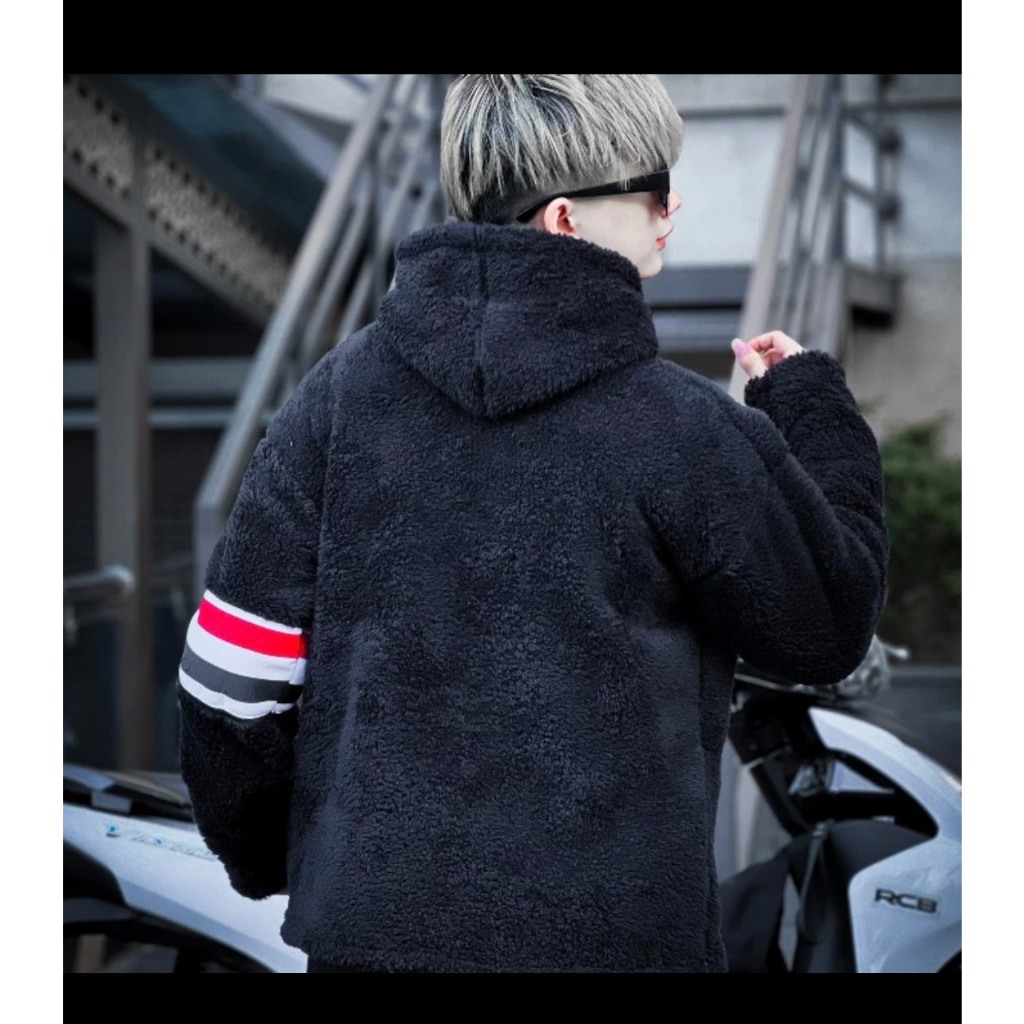 Áo Khoác Lông Thome Dày Dặn Hàng Đẹp Cực Ấm-Áo Khoác Lông Nam Nữ Hàng Đẹp Hottrend 2023