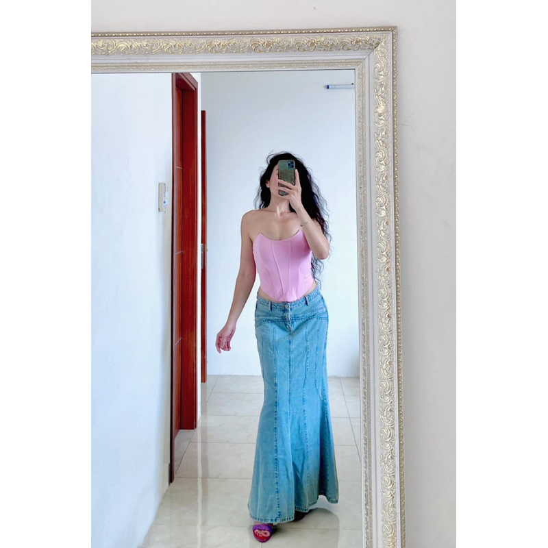 Aó kiểu corset f21 dư xịn