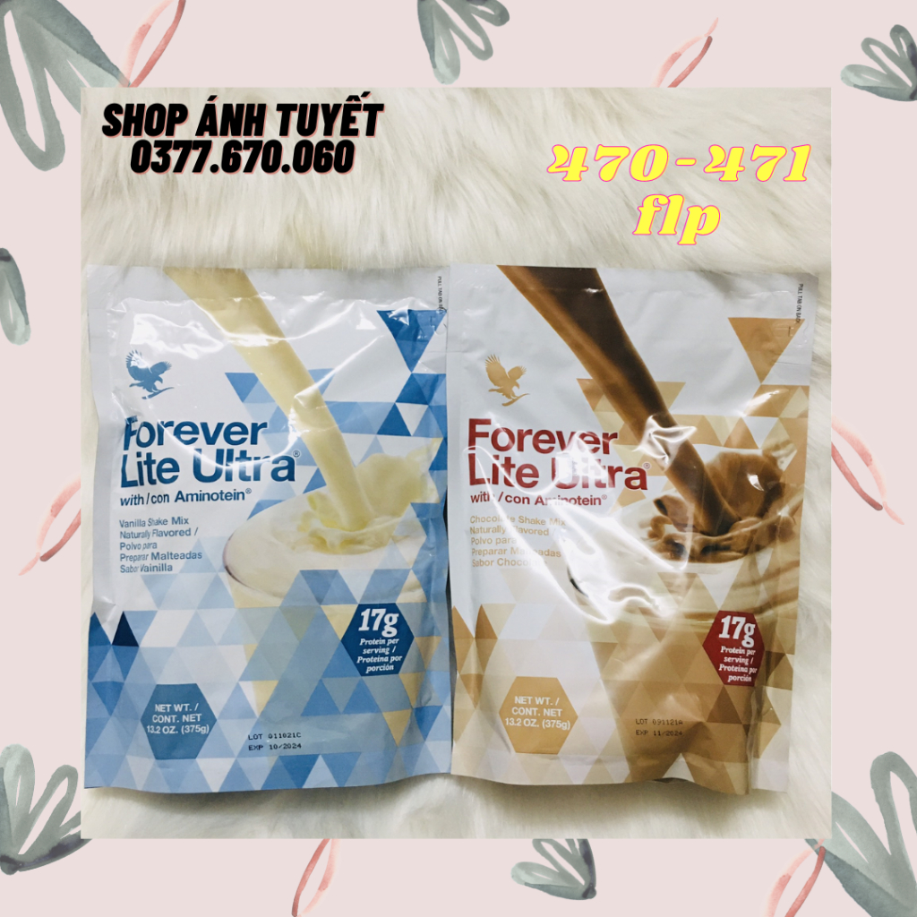 Bột dinh dưỡng Forever Lite Ultra 470flp 471flp. Sản Phẩm Lô Hội.