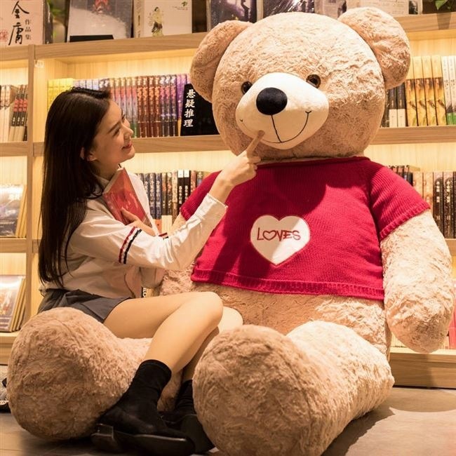 Gấu bông Teddy hàng cao cấp lông xoăn mới nhất nhập khẩu đủ size 1m ,1m2