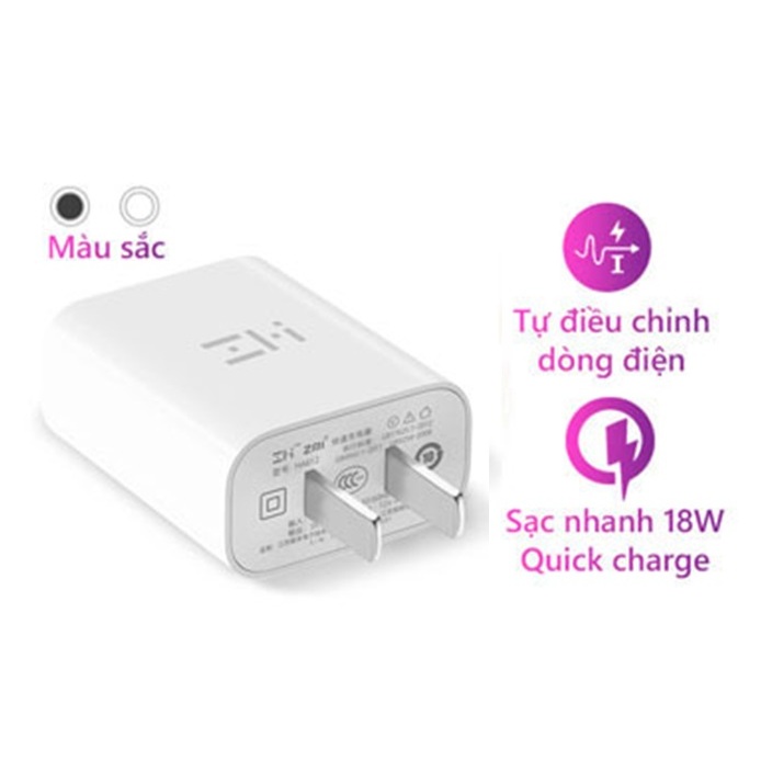 Củ sạc HA612 USB 18W ZMI
