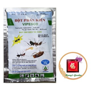 Bột phấn kiến vipesco - diệt trừ kiến gián - #155b# 50g