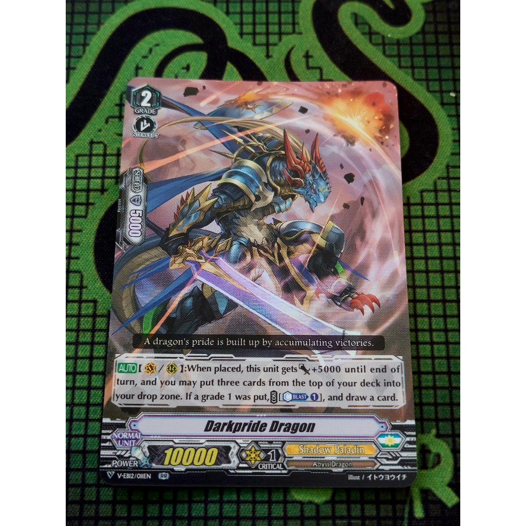 Thẻ Bài Cardfight Vanguard V-EB12/011 Darkpride Dragon – Double Rare