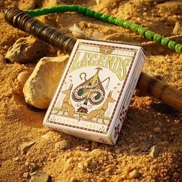 Bài tây Poker Legends #202 Egyptian Gold Playing Cards