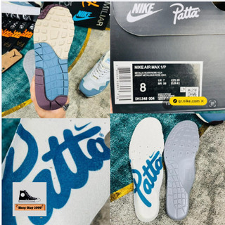 [Shop1099] Giày Sneaker cổ Thấp  Air Max 1 Patta Waves ( Without Bracelet )