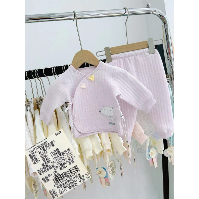 BỘ QUẦN ÁO JASMINE BABY CHUỘT NỀN TÍM