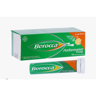 Viên sủi bổ sung vitamin berocca vị cam