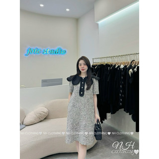 Váy dạ tiêu cổ lá