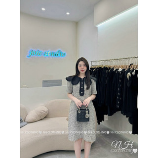 Váy dạ tiêu cổ lá