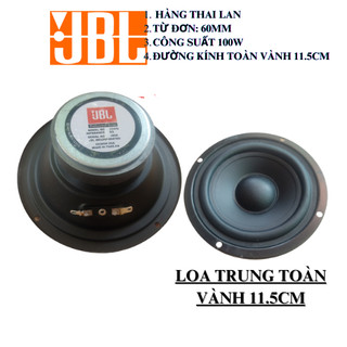 Loa trung 10 jbl thailan cao cấp-loa mid toàn vành 115cm gân cao su giá 1 chiếc
