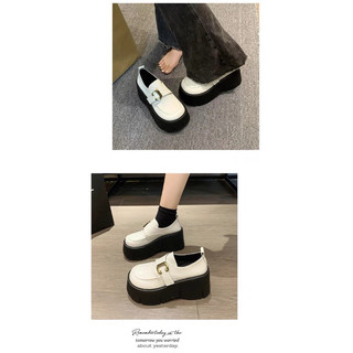 (ODER) Giày da nữ thời trang đế su 7cm (CÓ ẢNH THẬT)