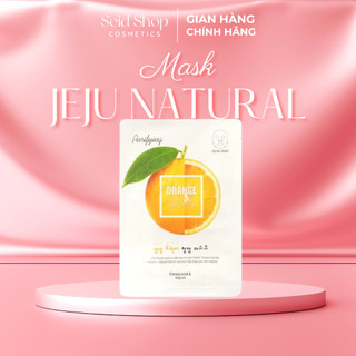 10 MIẾNG MẶT NẠ DƯỠNG ẨM CHO DA Orange Purifying Facial Mask - Cung cấp dưỡng ẩm cho da, se khít lỗ chân lông, mềm mịn