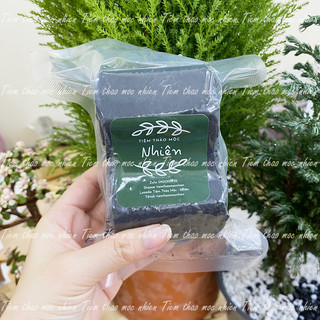Than gáo dừa đốt thảo mộc - set 2 viên