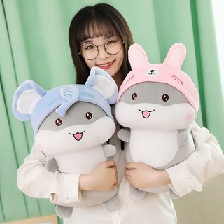 Gấu Bông Chuột Dễ Thương-Thú Nhồi Bông Chuột Hamster - Đáng Yêu
