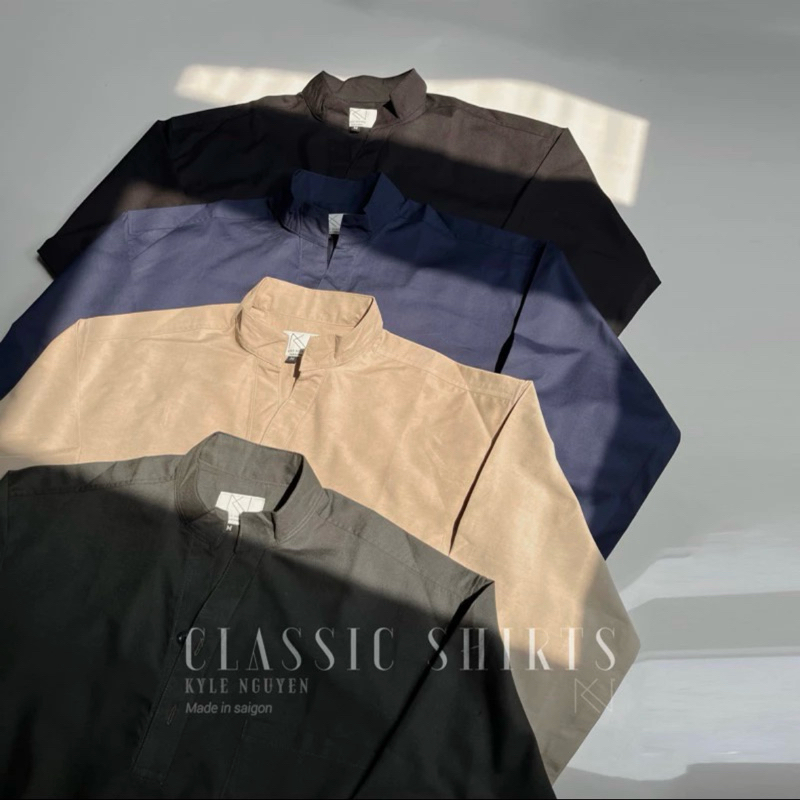 Áo sơmi polo cổ trụ - CLASSIC SHIRT'S KN