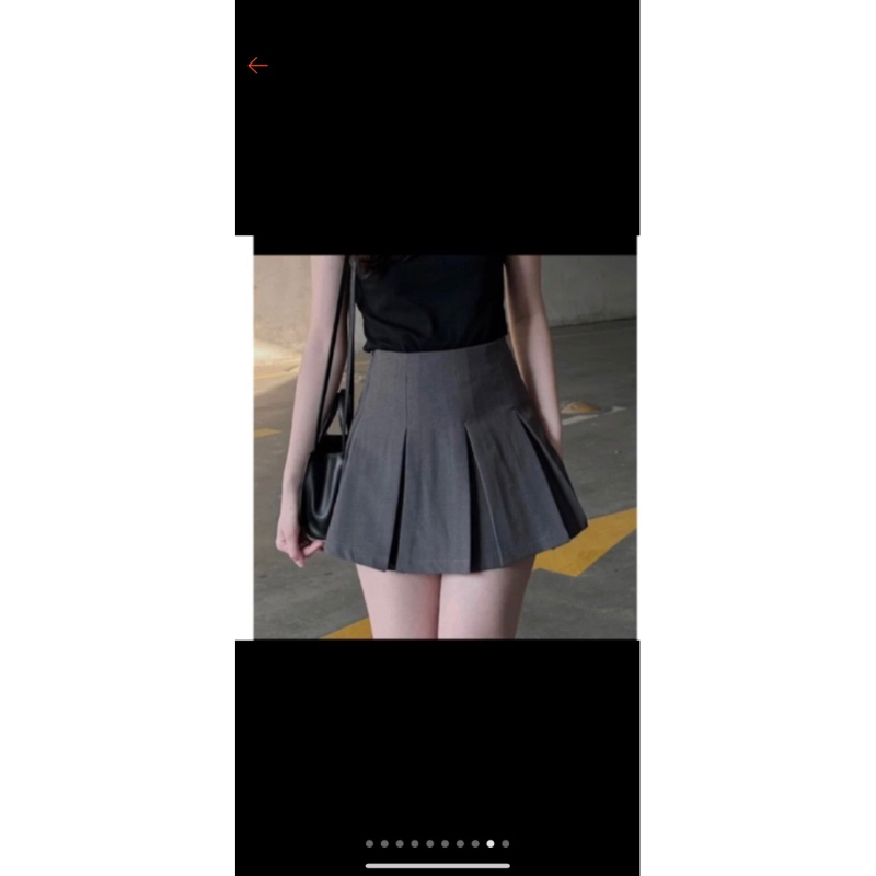 Chân váy xếp ly chất tuyết mưa kiểu dáng siêu trẻ trung juka.store