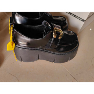 (ODER) Giày da nữ thời trang đế su 7cm (CÓ ẢNH THẬT)