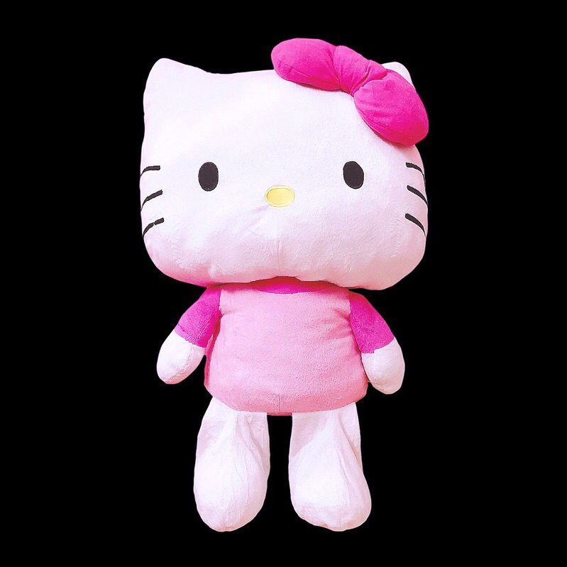 Gấu bông Kitty hồng size đại 50x70cm ở ngoài rất to