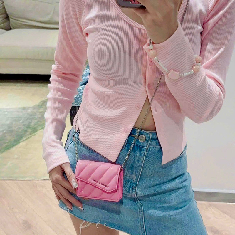 Ví C&K Mini Kèm Xích Fullbox