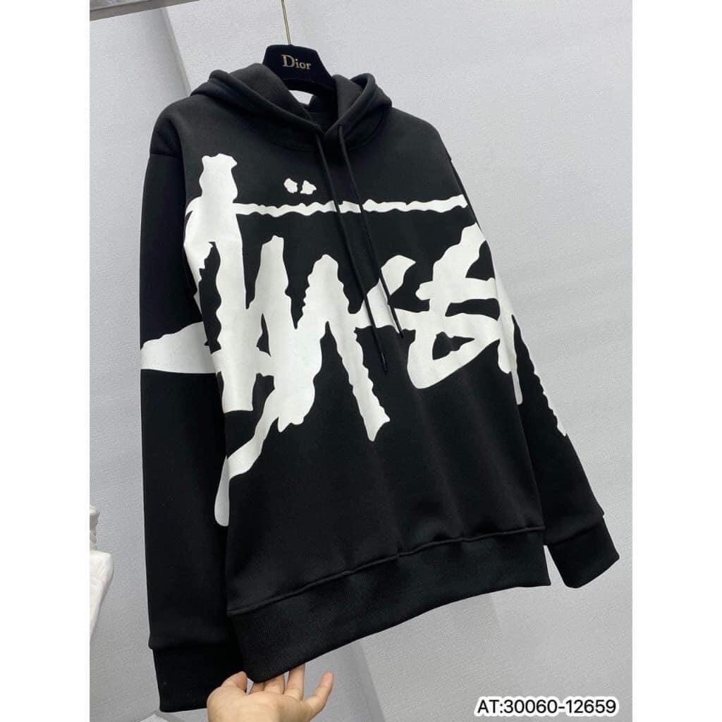 Áo hoodie STUooSSY chất nỉ bông dày  nam nữ mùa thu đông 2023