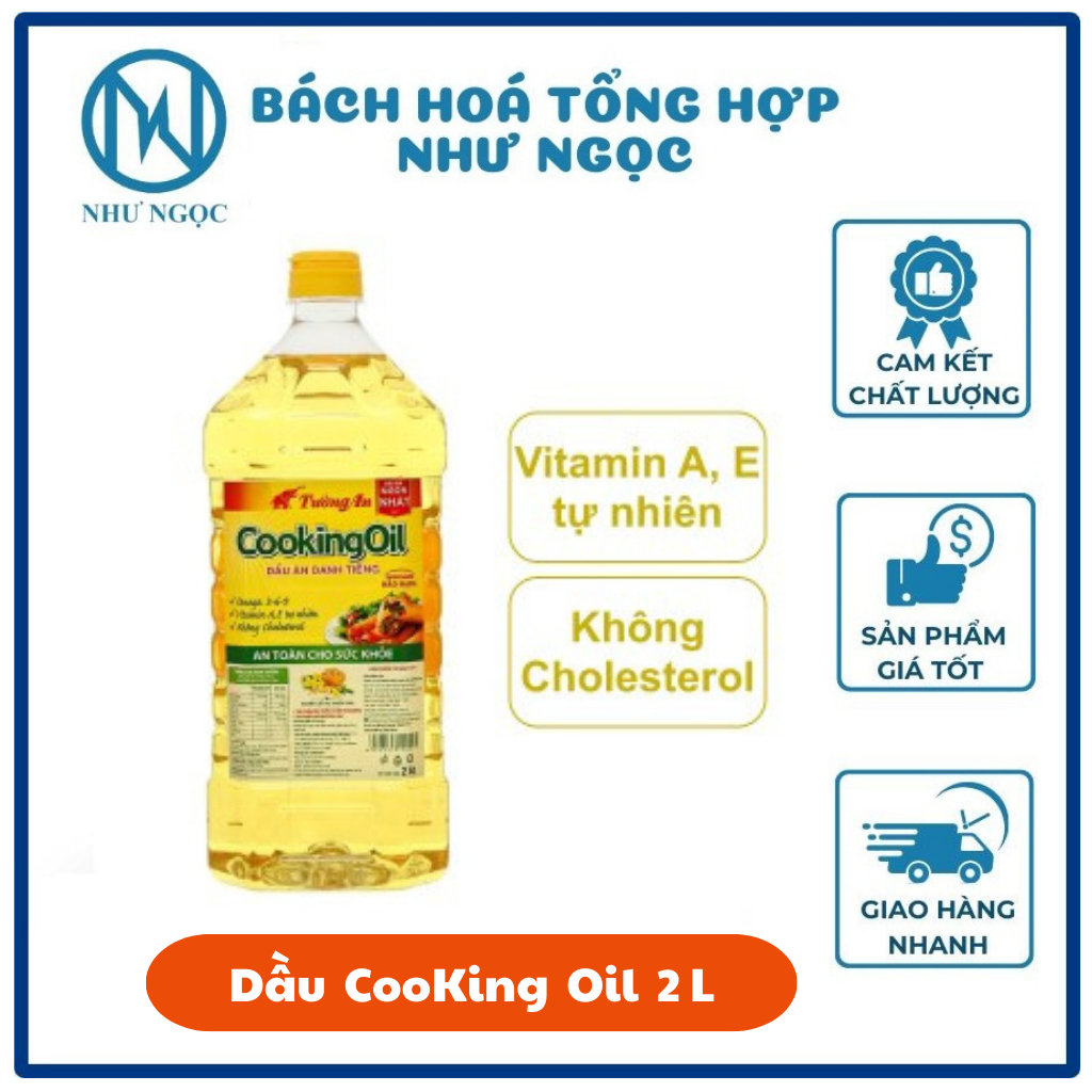 Dầu Ăn 2 Lít -  Happi Koki/ Happi Soya/ Cooking Oil/ Kencook/ Olein So Marvela/ Olita/ Sailing Boat/ Simply