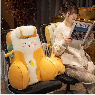 Gối tựa lưng ghế, đệm gác chân kê đầu giường, gối ngủ văn phòng oto sofa (Mã 04)