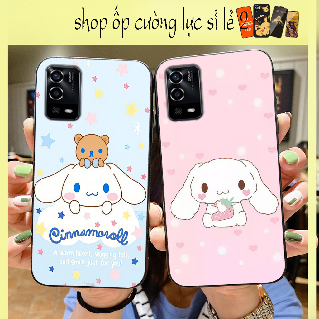ốp lưng oppo a55 4g / oppo a55 5g in hình cinnamon dễ thương