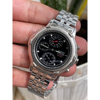 Đồng hồ nam Guess 6 kim chạy pin hàng Si