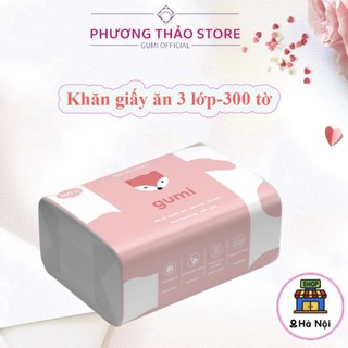 Khăn giấy ăn Gumi 300 tờ/gói cao cấp tiện lợi