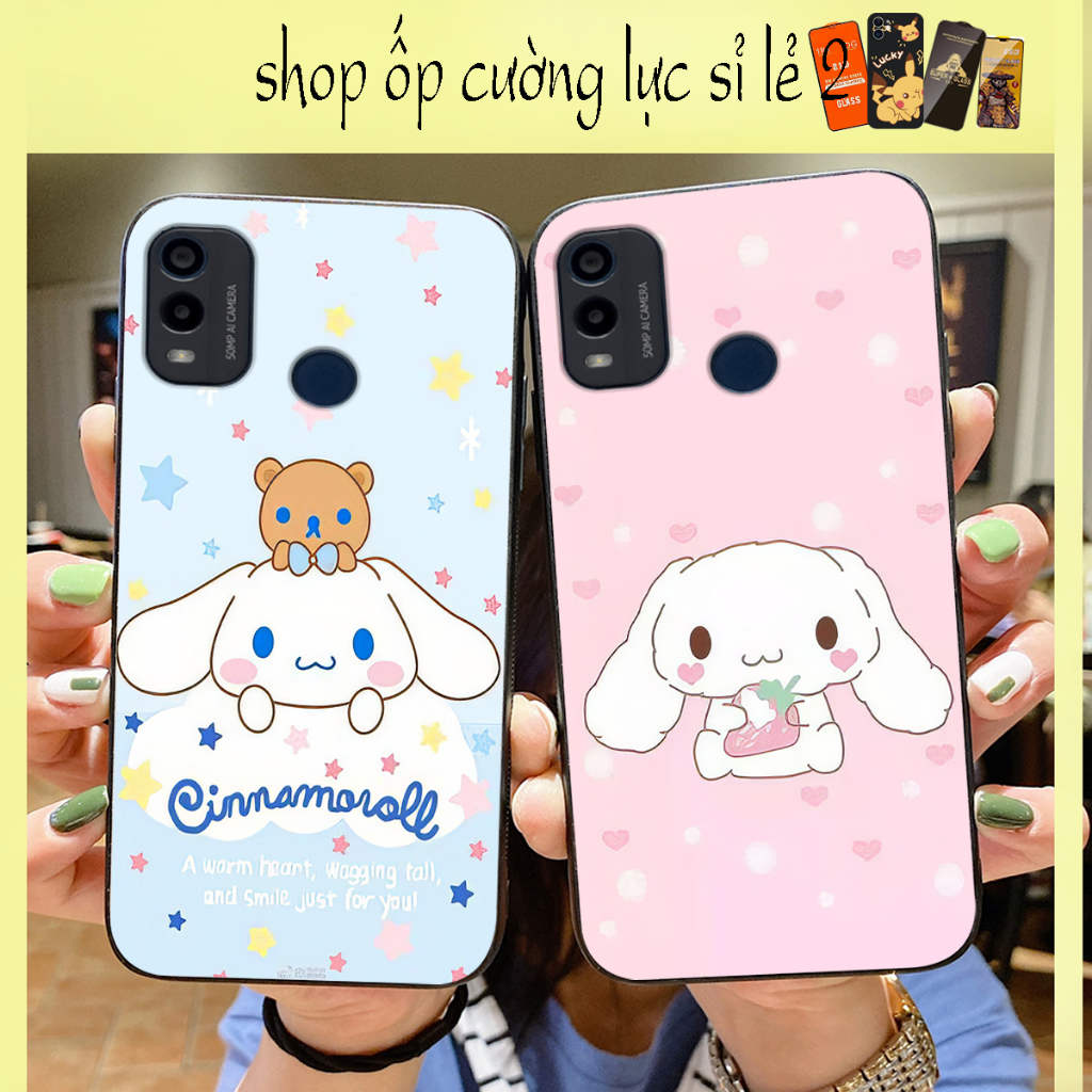 ốp lưng nokia c21 plus / nokia g11 plus / nokia c31 in hình cinnamon dễ thương