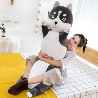 Gối ôm Chó Sang Choảng đứng, gấu bông Chó Quý Tộc dễ thương - Hàng Đẹp 120cm