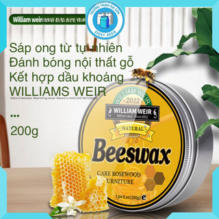 Sáp Ong Tự Nhiên Cao Cấp Đánh Bóng Nội Thất Gỗ Williams weir 200g - Trường Thịnh Sài Gòn