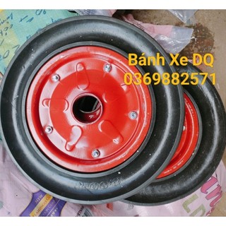 Bánh xe trộn bê tông mâm đỏ 36cm