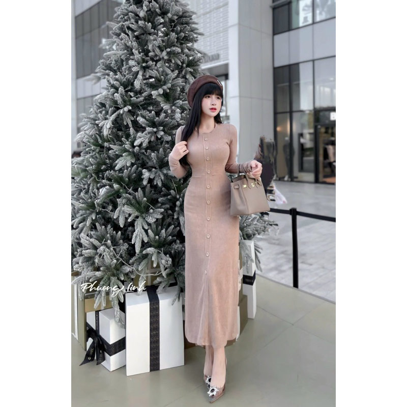 Đầm Body Tăm Dáng Dài Siêu Hot