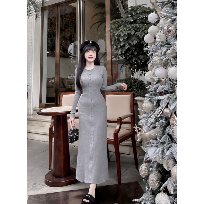 Đầm Body Tăm Dáng Dài Siêu Hot