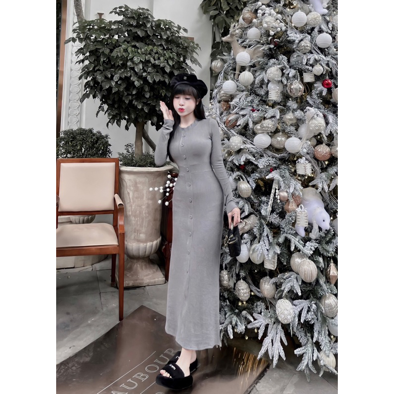 Đầm Body Tăm Dáng Dài Siêu Hot