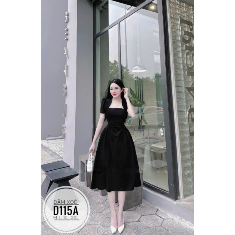 Bigsize 50-90kg: Đầm xoè dài