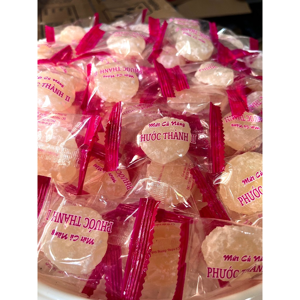 500G Mứt củ năng ép bao bì Phước Thành