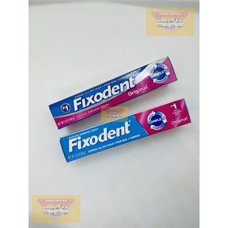 Keo Dán Hàm Răng Giả Fixodent 68g [HÀNG MỸ]