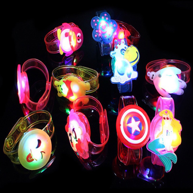 Đồ Chơi vòng Tay Đập Nhung, Vòng Tay Nhựa Noel Phát Sáng, Quà Tặng Noel, Quà Giáng Sinh