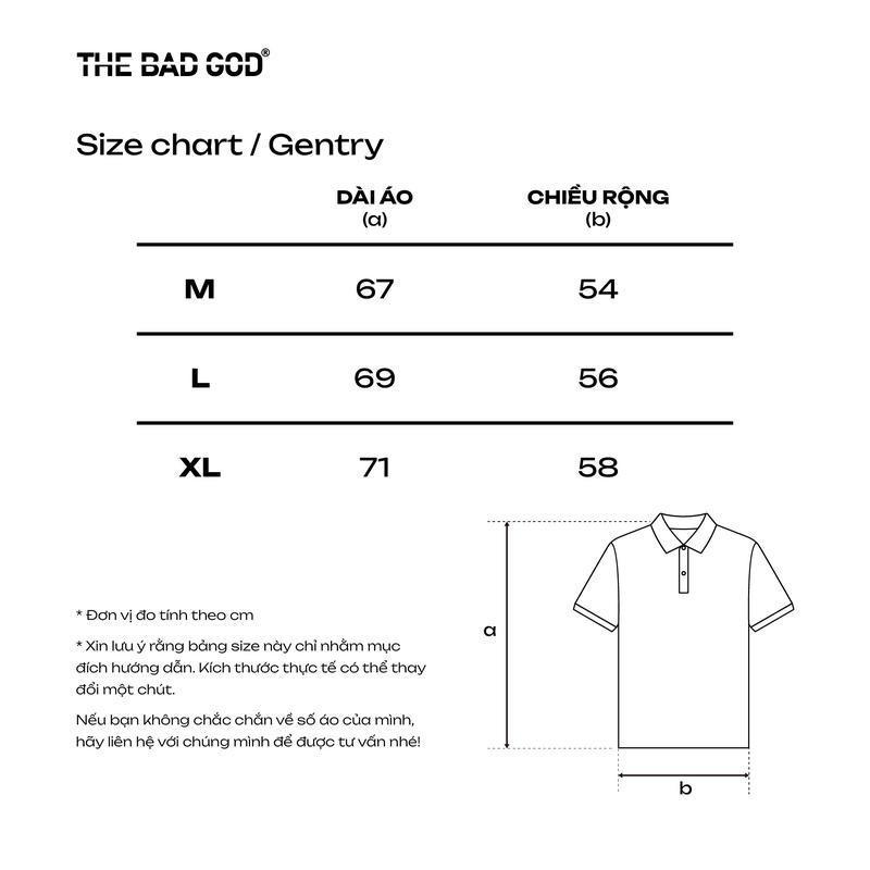 Áo thun polo The Bad God Evergreen