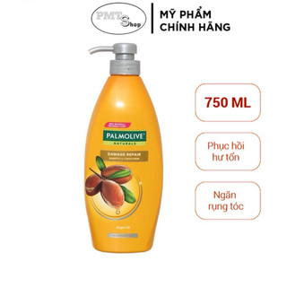 Dầu gội có dầu xả Palmolive Natural phục hồi hư tổn 750ml