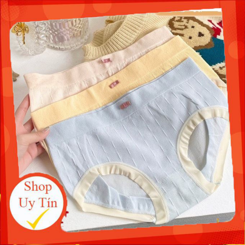 1 Quần Lót Nữ Nơ Gạo 8030 Siêu Co Giãn