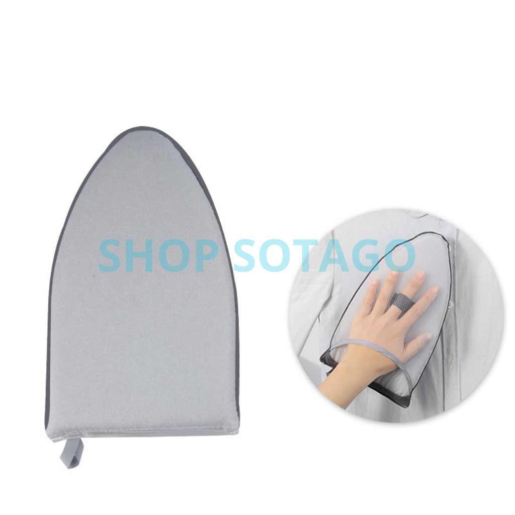 Găng tay cách nhiệt bảo vệ khi ủi đồ-Găng tay bàn ủi hơi nước chống nóng-Giá đỡ bàn ủi hơi nước mini cầm tay