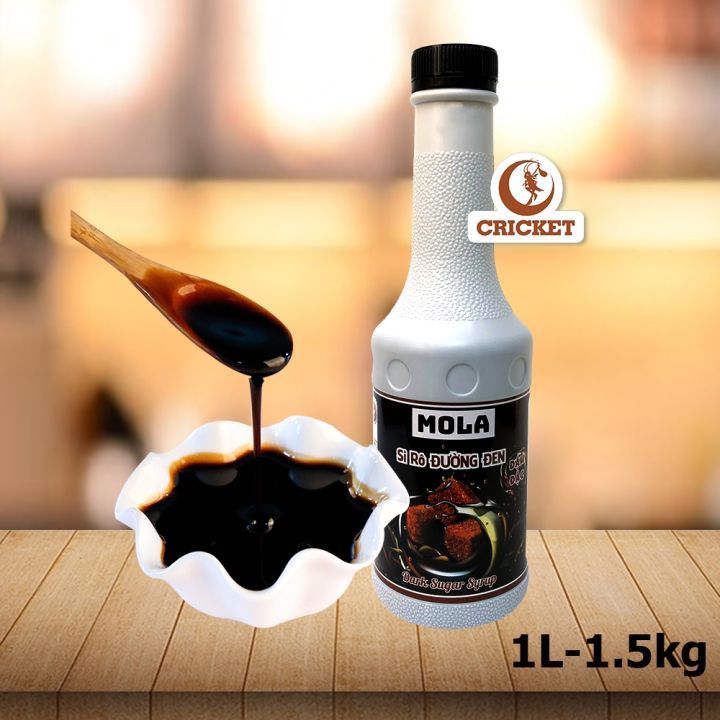 Siro  Đường đen MOLA chia chai nhỏ 100g thử vị