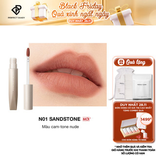 Son Kem Lì PERFECT DIARY Nhung Mịn Mượt Siêu Xinh 5 Màu Tùy Chọn 2.5G