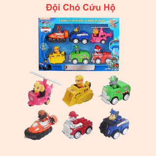 Chó cứu hộ đồ chơi Paw Patrol mô hình 6 chạy đà cót chất liệu cao cấp