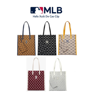 Túi Totebag M L B Mono Logo Kim Loại Bản TQXK